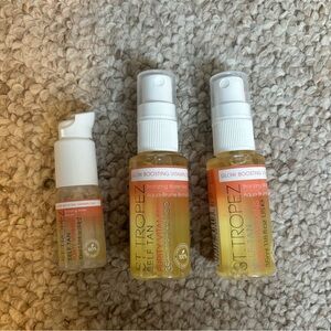 3 St. Tropez deluxe trial size tanners